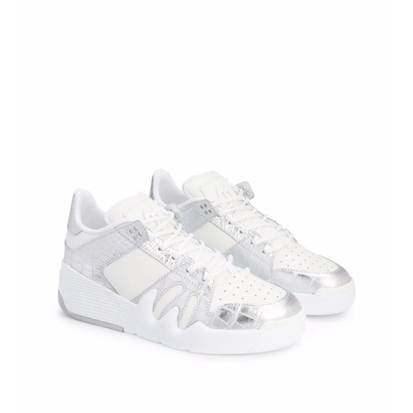 Giuseppe Zanotti Men Talon Metallic Sneakefs - Picture 1 of 14